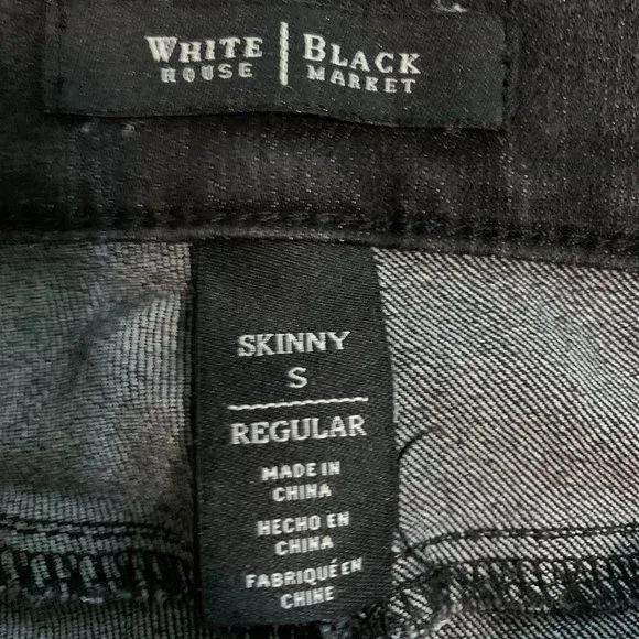 White House Black Market Skinny Jeans - Picture 5 of 6